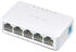 Mercusys MS105 switch No administrado Fast Ethernet (10/100) Blanco image number null