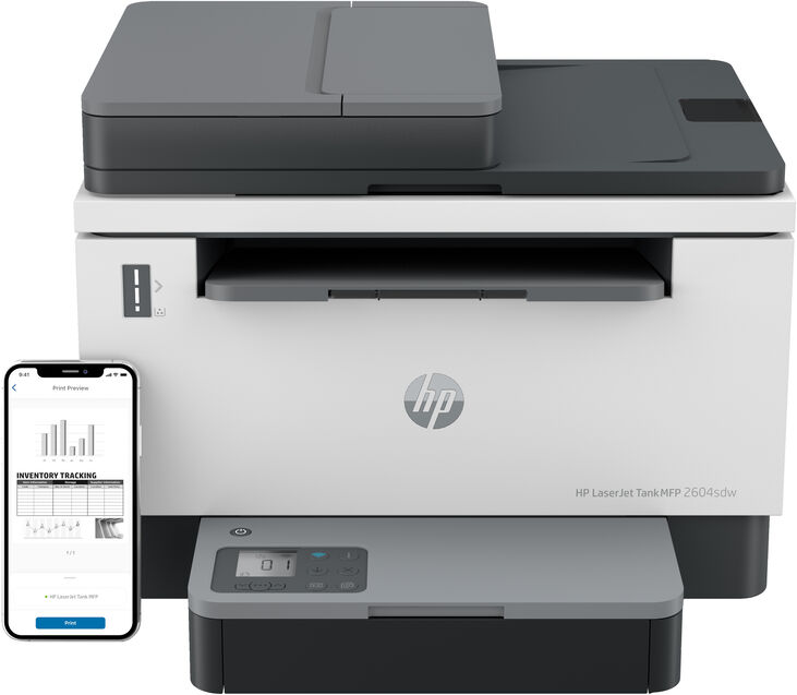 Impresora Multifunción Láser HP LaserJet Tank MFP 2604sdw WiFi image number 5