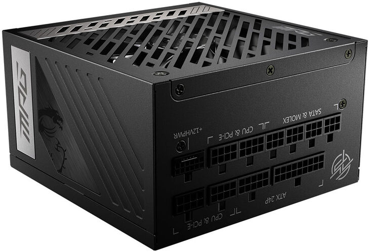 Fuente Alimentación Modular MSI MPG A850G PCIE5 850W 80+ Gold PCIE5 image number 2