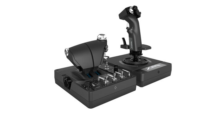 Joystick Logitech G Saitek X56 HOTAS RGB Throttle/Stick image number 4