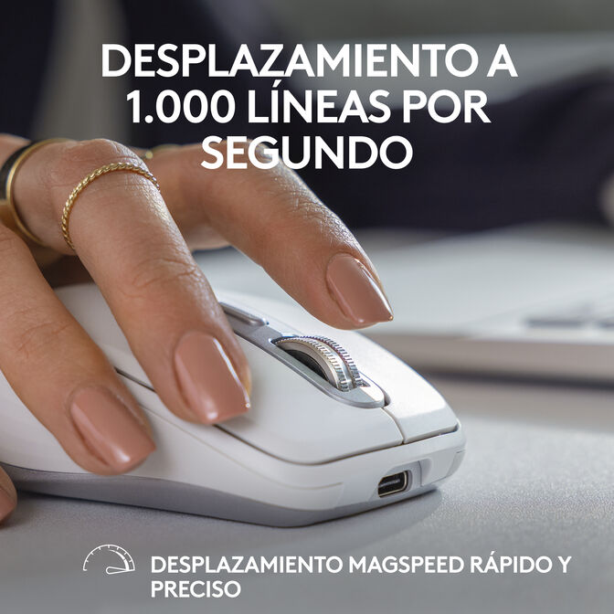 Rat&oacute;n Logitech MX Anywhere 3S Wireless Gris Claro image number 7
