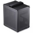 Caja Micro-ATX Jonsbo C6 c/ Asa &ndash; Negra image number null
