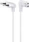 Cable de Alimentación Ewent IEC C7 Ewent 90º 1.8m Blanco