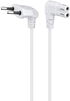 Cable de Alimentación Ewent IEC C7 Ewent 90º 1.8m Blanco image number null