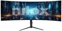 Nilox NXM49CRVDC pantalla para PC 124,5 cm (49") 5120 x 1440 Pixeles Dual QHD LED Negro