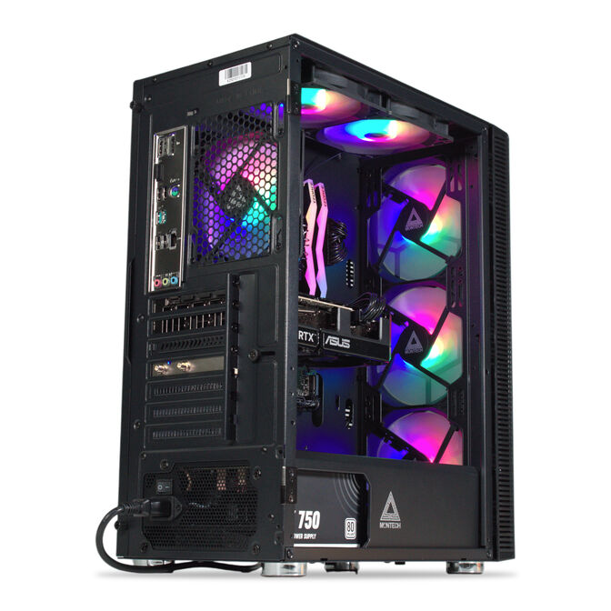 Ordenador AURA Gamer-PC Powered by ASUS Intel i5 14400F 32GB DDR5 1TB RTX 5060 Ti WiFi W11 image number 3