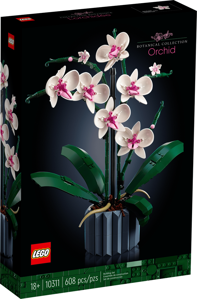 LEGO Botanicals: Orqu&iacute;dea, 608 Piezas (10311) image number 0