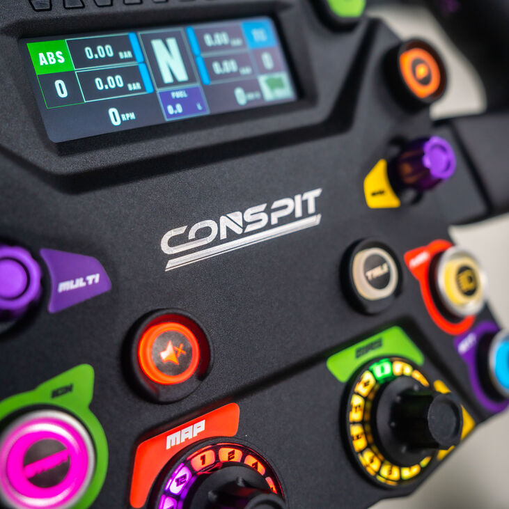 Volante Conspit 310 APEX, ARGB, Display 2.99, Dual Paddles 310mm image number 4