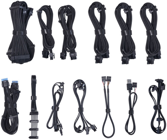 Fuente Modular Lian Li Edge 850W 80+ Platinum Negra image number 6