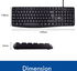 Teclado Ewent Business USB Quiet Typing PT Negro image number null