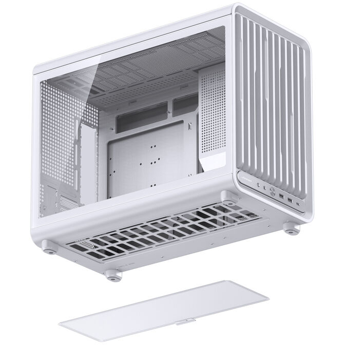 Caja Micro-ATX Jonsbo D33 Vidrio Temperado Blanco image number 17