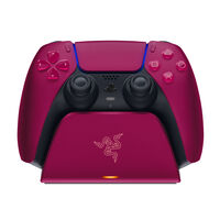 Base de Carga Razer Universal Quick Charging Stand para PlayStation 5 Cosmic Red