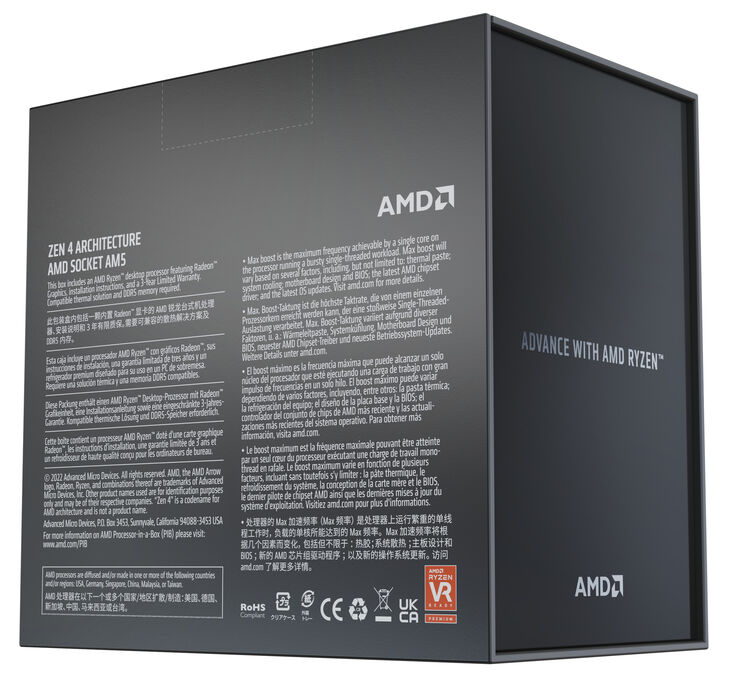 Procesador AMD Ryzen 9 7950X 16-Core (4.5GHz-5.7GHz) 80MB AM5 image number 4
