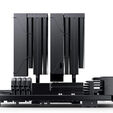 Ventilador CPU Jonsbo CC90 Dual Tower con Display Negro - 2x 130mm image number null