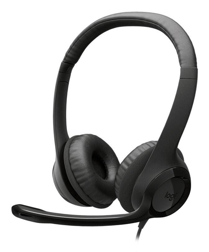 Headset Logitech H390 USB-C Preto image number 0