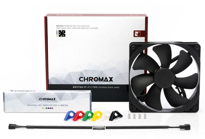 Ventilador Noctua NF-A14 PWM Chromax (Swap) 140mm image number 3