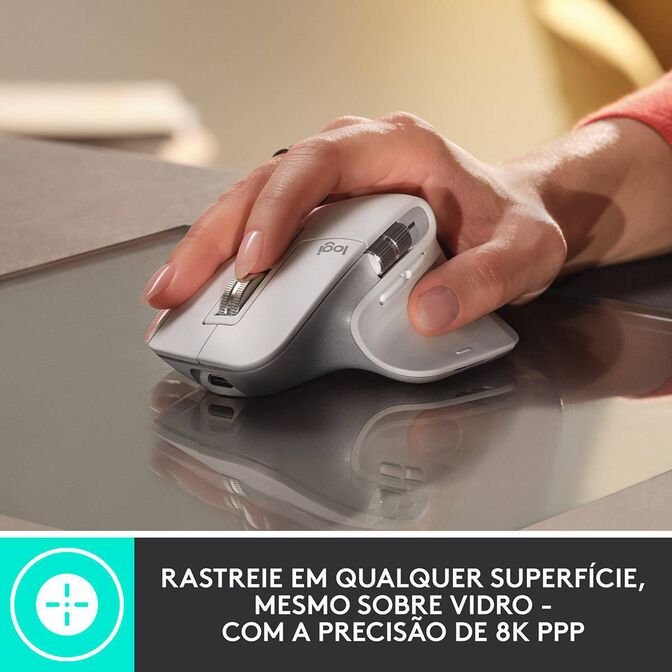 Rat&oacute;n &Oacute;ptico Logitech MX Master 3S Advanced Bluetooth Edition 8000DPI Graphite image number 1