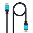 Cable HDMI V2.0 4K@60Hz 18Gbps NanoCable USB-A M/M 2 M Premium Negro image number null