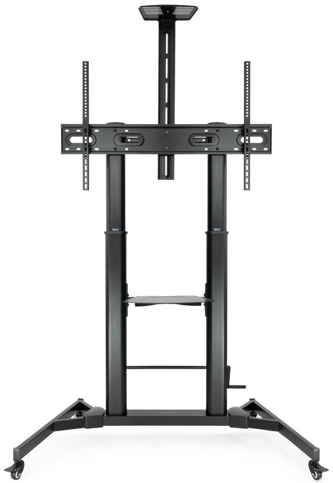 Soporte M&oacute;vel Tooq ZEUS 60" a 100" M&aacute;x. 100Kg Negro image number 1