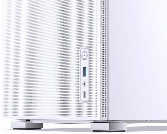 Caja Micro-ATX Jonsbo D31 MESH Vidrio Templado Blanco image number 8