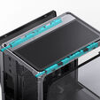 Caja ATX Jonsbo X400 Vidrio Templado Curvo Gris image number null