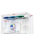 Kit Refrigeraci&oacute;n L&iacute;quida CPU AIO Lian Li HydroShift II LCD-C 360TL FLEX Wireless Blanco - 360mm image number null