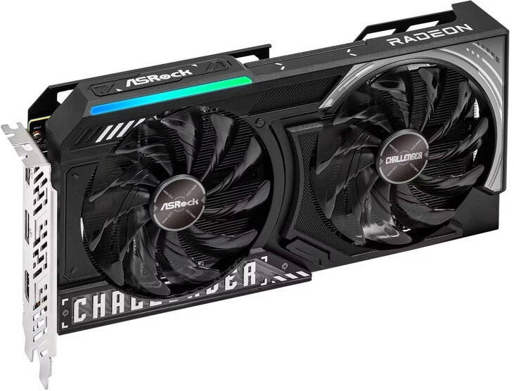Tarjeta Gráfica ASRock Radeon RX 9060 XT Challenger OC 8GB GDDR6 image number 2