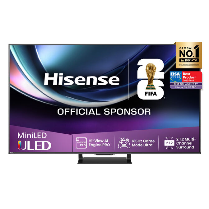 ** B Grade ** Televisor Hisense 65U7Q PRO 65" QD Mini LED UltraHD 4K VIDAA image number 0