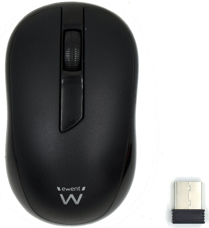 Ratón Ewent EW3223 Wireless 1000DPI Negro image number 1
