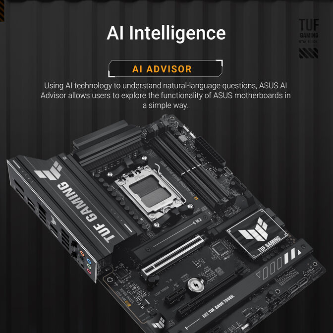 Placa Base Asus TUF B850-Plus Gaming WiFi image number 3