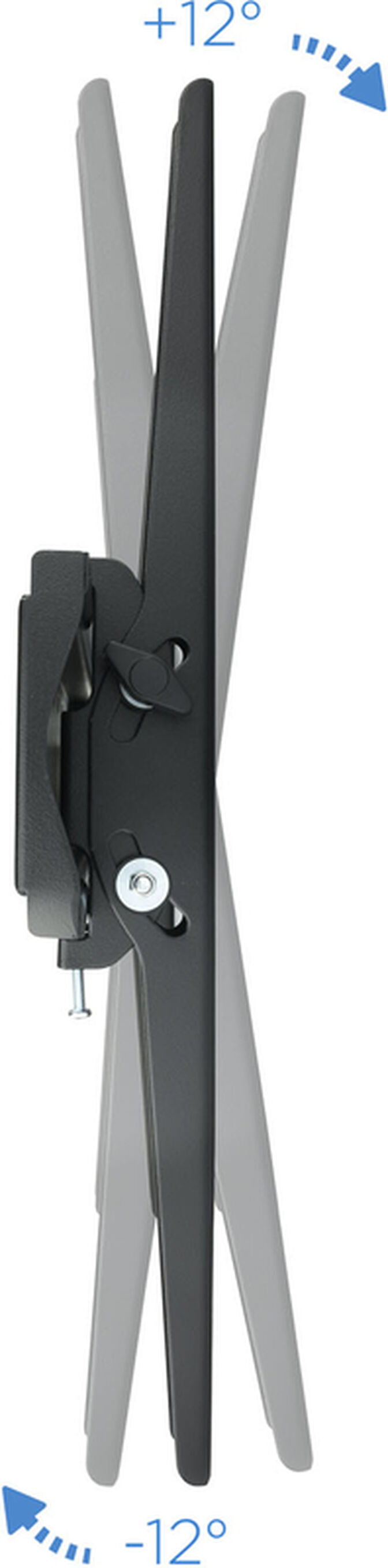 Soporte de Pared Tooq Tilt 32" a 55" Max. 40kg Negro image number 2