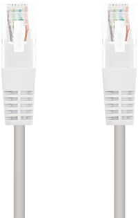 Cable de Red NanoCable RJ45 CAT.6 UTP AWG24 3 M Blanco