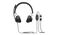 Auriculares Logitech Zone Wired USB-C Grafito
