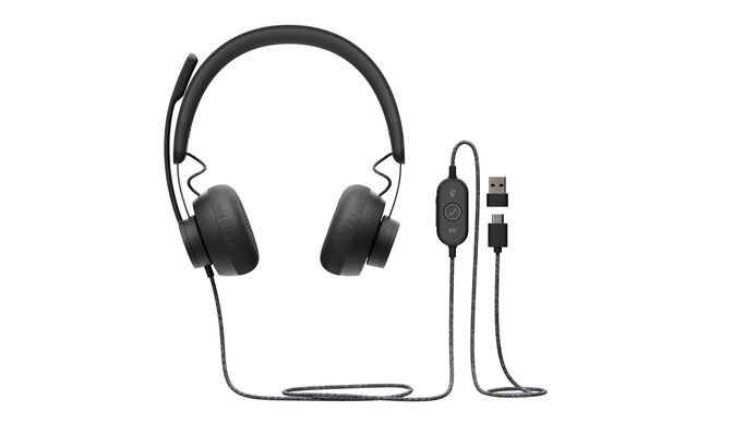 Auriculares Logitech Zone Wired USB-C Grafito image number 0