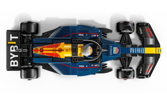 LEGO Speed Champions: Coche de Carreras Oracle Red Bull Racing RB20 F1, 251 Piezas (77243) image number 4