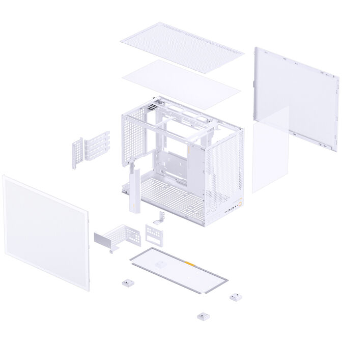 Caja Micro-ATX Jonsbo D32 PRO MESH Blanco image number 12