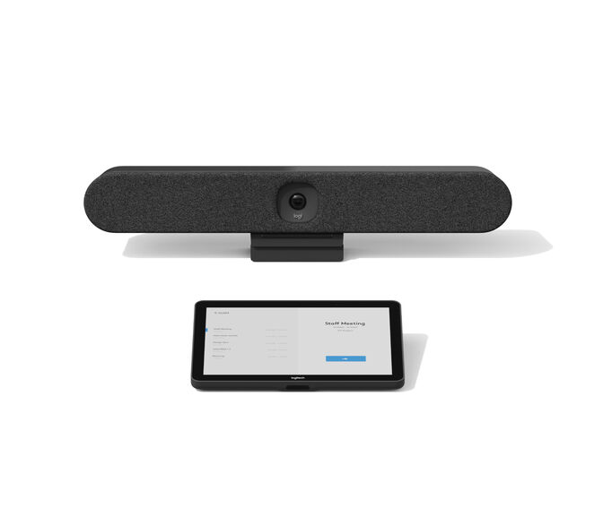 Conjunto Logitech Tap IP + Rally Bar Huddle Grafito image number 2