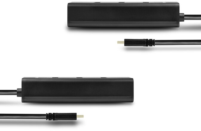 HUB de cargamento AXAGON HUE-S2C 4x USB3.0, MicroUSB Charging Connector, Type-C image number 4