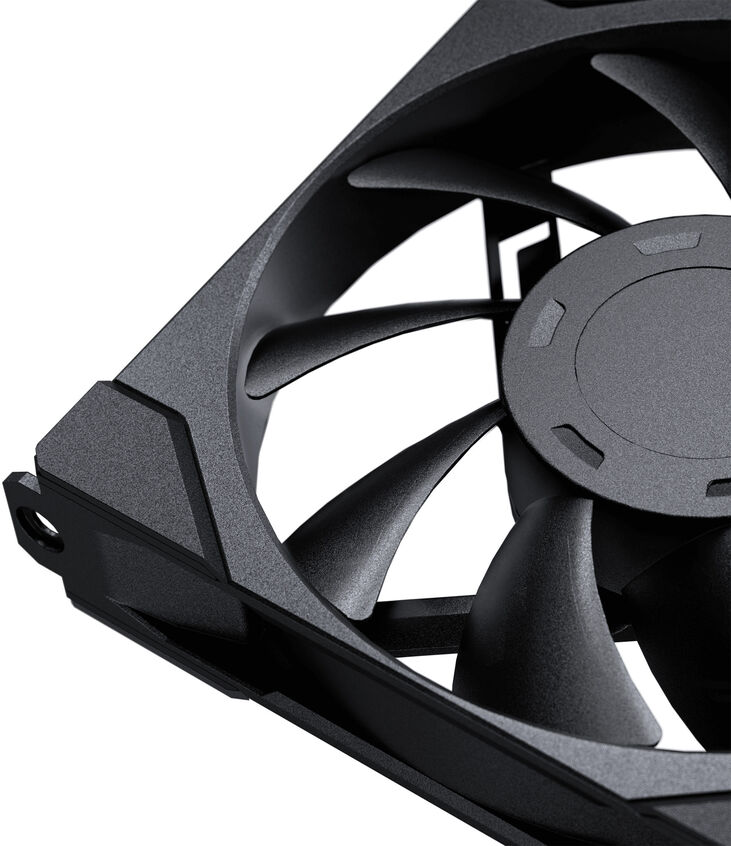 Ventilador Phanteks M25 Gen2 PWM 120mm Negro image number 4