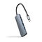 Hub Nanocable USB-C 3xUSB-A+USB-C CARGA+HDMI, Gris 18 CM
