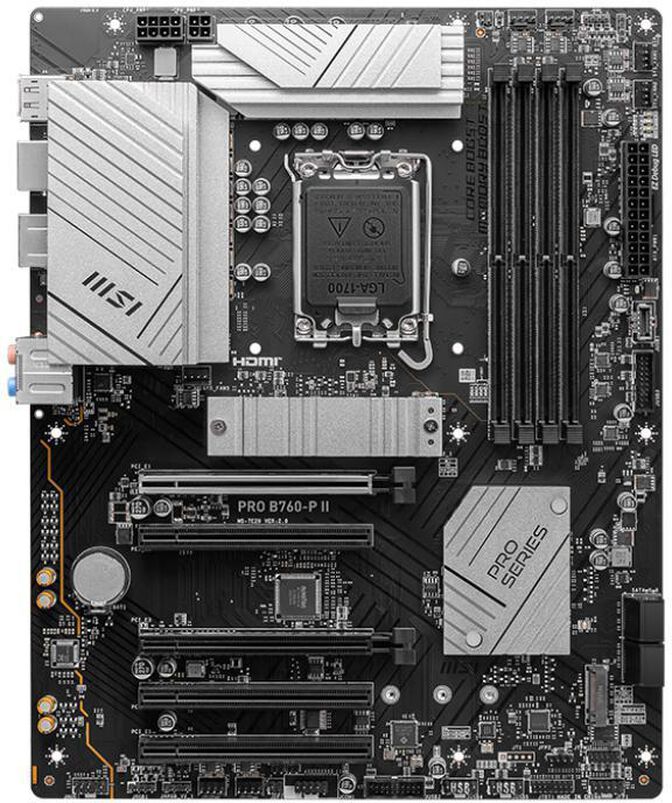 Placa Base MSI PRO B760-P II image number 1