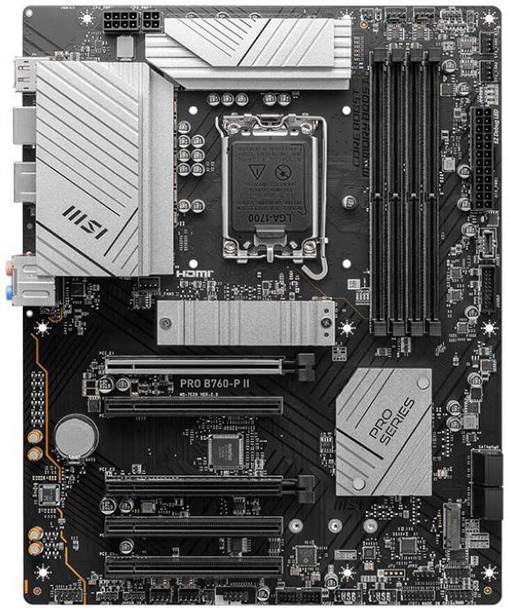 Placa Base MSI PRO B760-P II image number 0