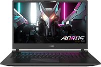 GIGABYTE AORUS 17 BSF-73PT654SH ordenador portatil Intel® Core™ i7 i7-13700H Portátil 43,9 cm (17.3") Quad HD 16 GB DDR5-SDRAM 1 TB SSD NVIDIA GeForce RTX 4070 Wi-Fi 6E (802.11ax) Windows 11 Home Negro