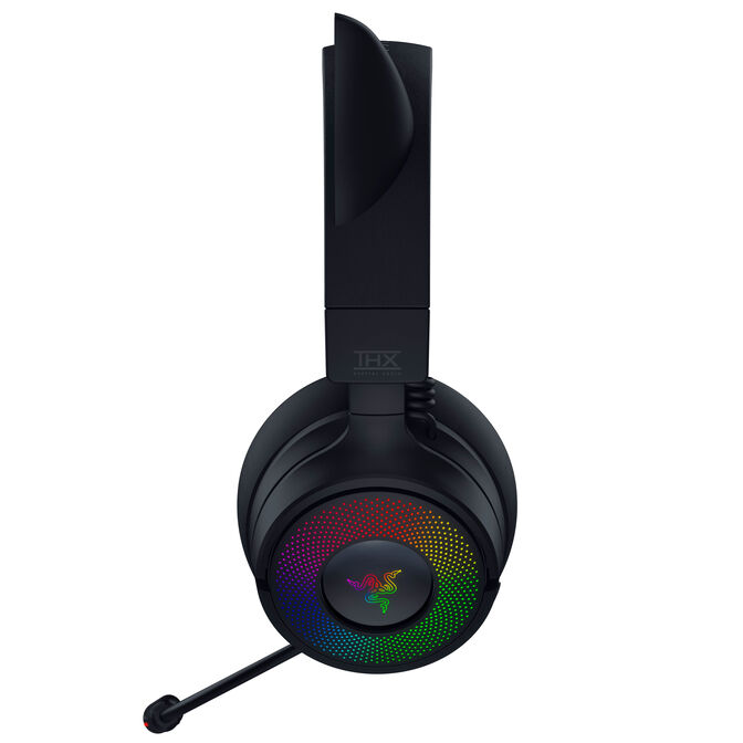 Auriculares Razer Kraken Kitty V3 Pro Wireless/Bluetooth Negro image number 5