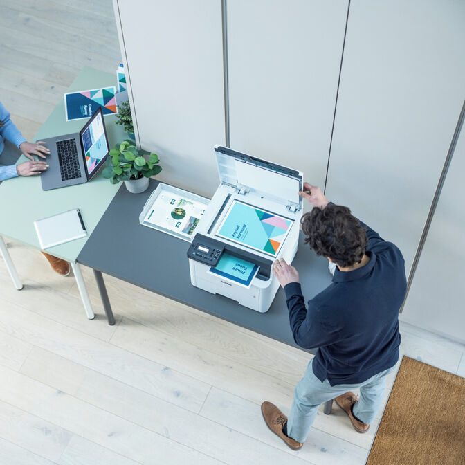 Impresora Multifunci&oacute;n L&aacute;ser Brother DCP-L3520CDWE Color WiFi image number 1