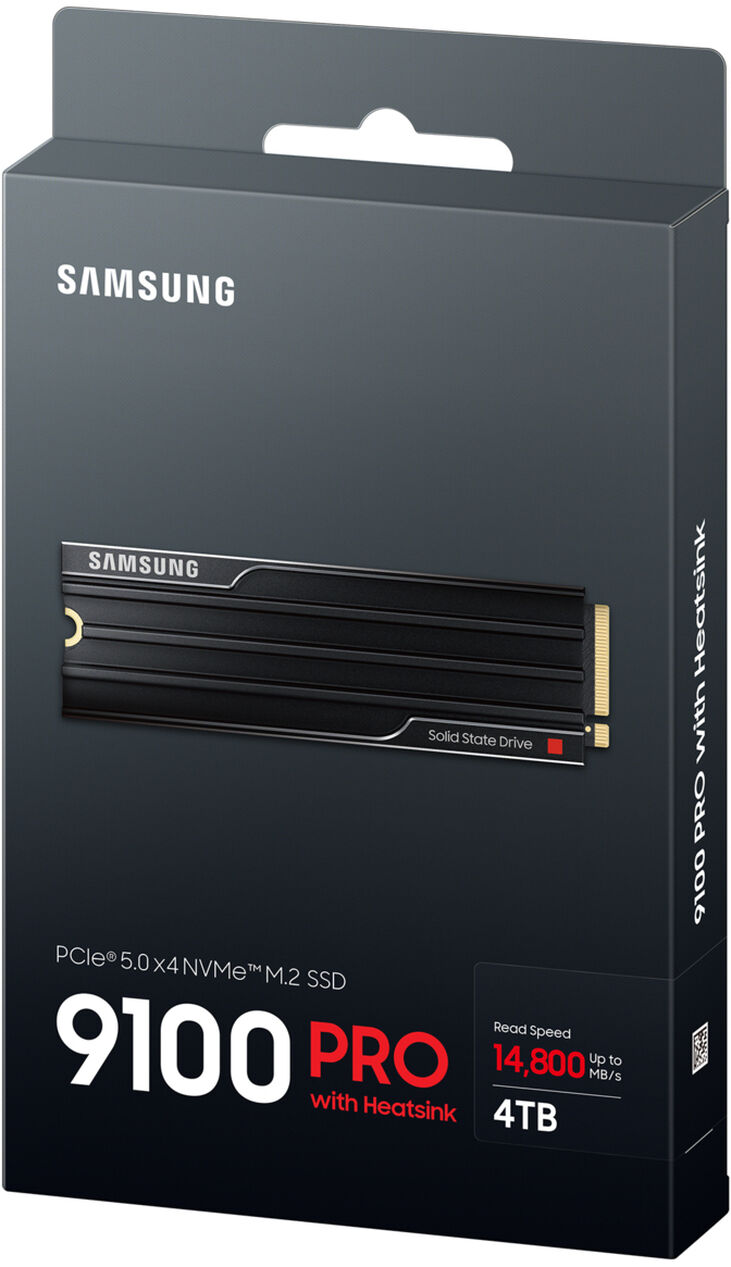 SSD Samsung 9100 Pro 4TB Heatsink Gen5 M.2 NVMe (14700/13300MB/s) image number 10