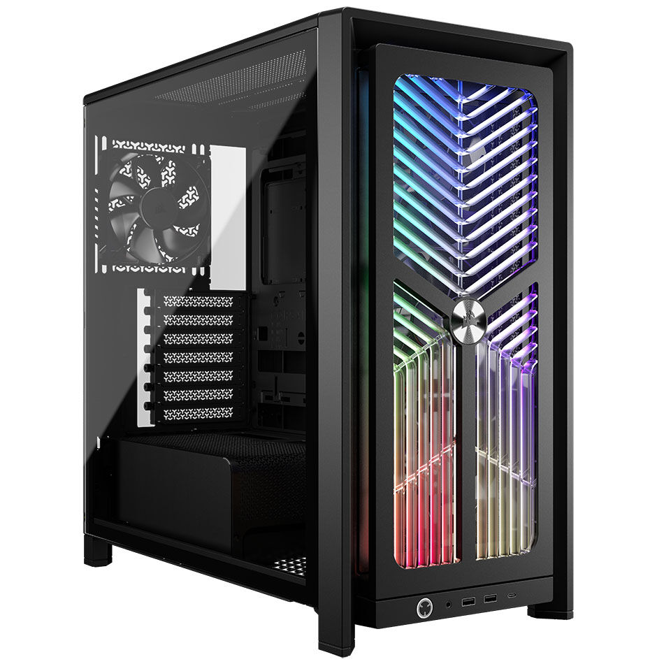 Torre E-ATX Corsair 4000X RS ARGB Negro Cristal Templado