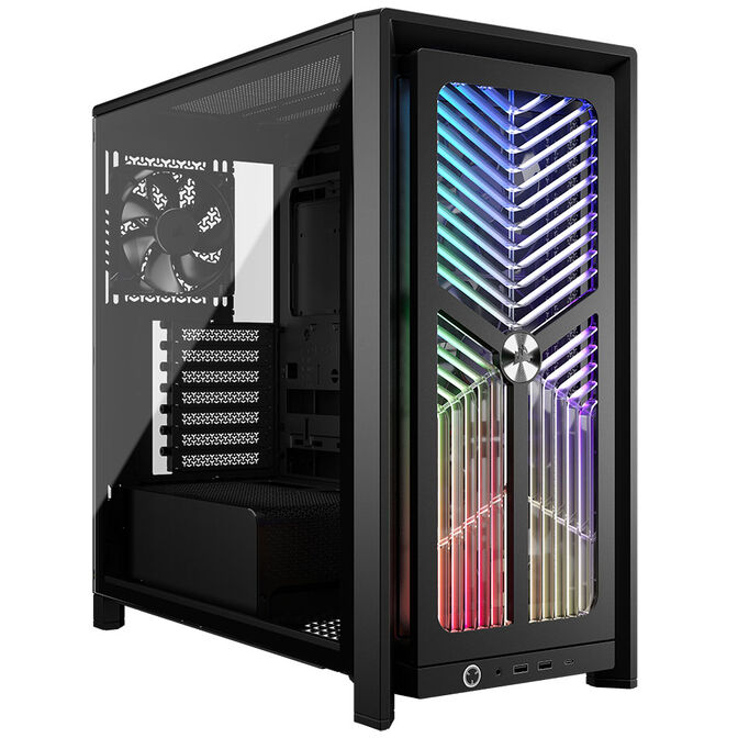 Torre E-ATX Corsair 4000X RS ARGB Negro Cristal Templado image number 0