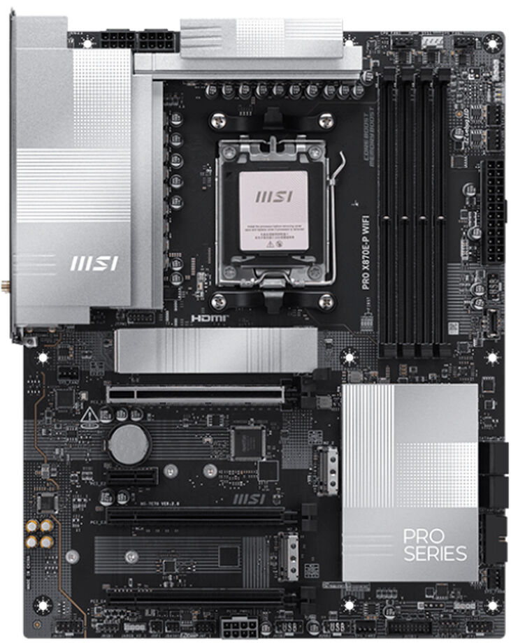 Placa Base MSI PRO X870E-P WIFI image number 0