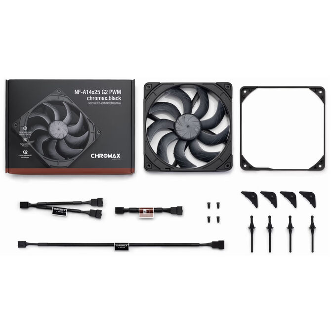 Ventilador Noctua NF-A14 G2 PWM Chromax LCP 140mm image number 7
